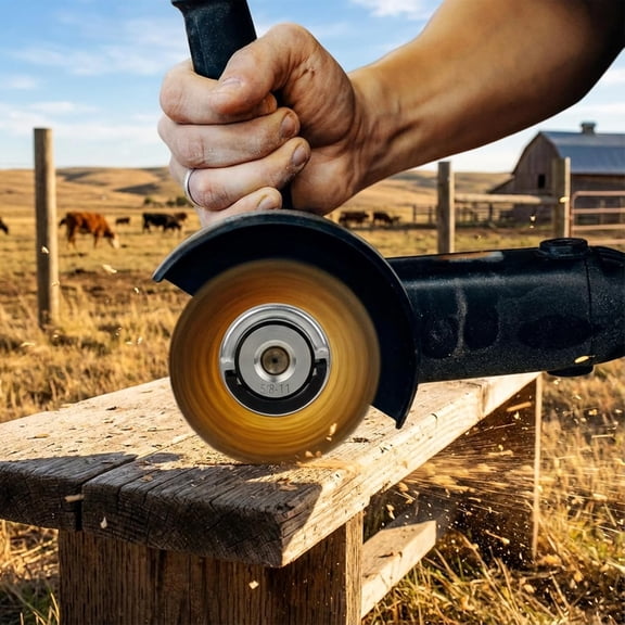 2Pcs Angle Grinder Flange Nuts with 5/8-11 Inch Thread, Metal Angle Grinder Nut, Change Grinders Flange Locking Nut for Replacement Fixing Cutting Discs (1.77 Inches in Diameter)