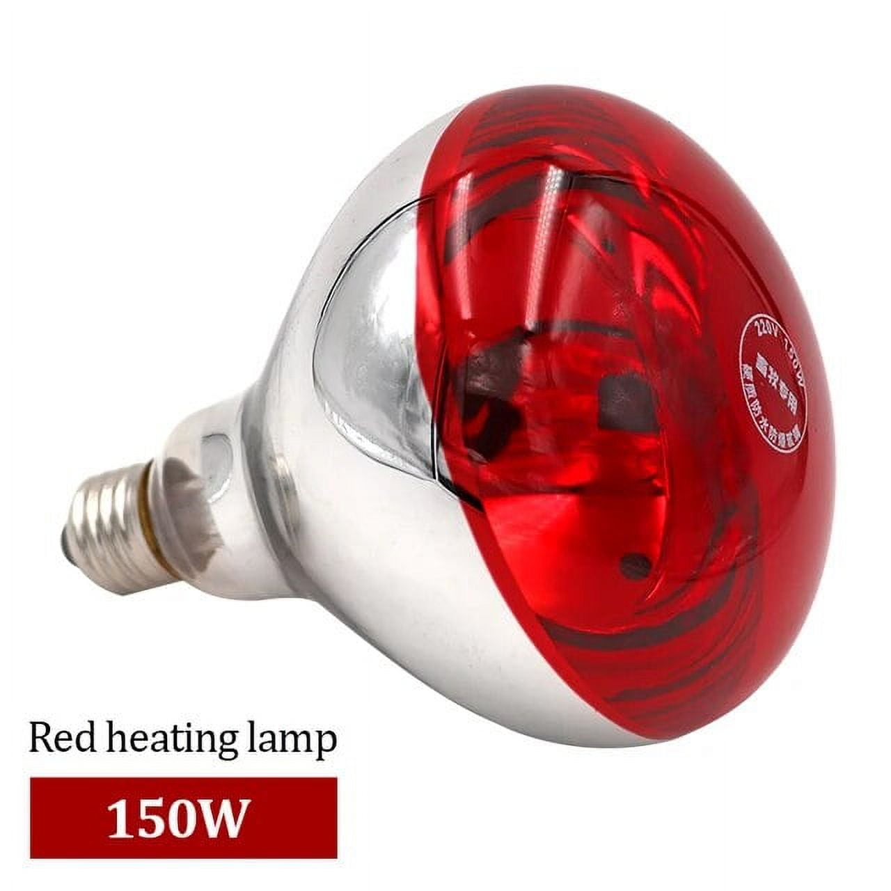 2Pcs Animal Thickened Heating Lamp Breeding Bulb E27 100W/150W/200W