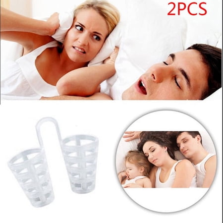 2Pcs Anti Snoring Nose Vents Stop Clip Anti Snore Sleep Nasal Dilators DeviY WA