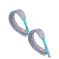 thumbnail image 1 of 2Pcs Under Appliance Cleaning Tool with Long Handle, 2 Reusable Dust Cleaning Cloth, Retractable Flat Gap Duster (30-100") for Behind Fridge, Under Washer/Bed/Furniture, High Ceiling(Grey,48.5x3.3"), 1 of 9
