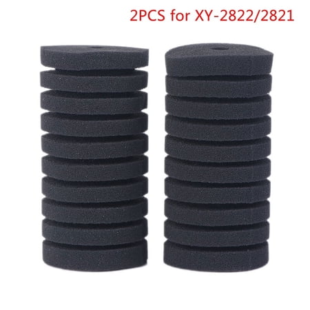 2Pcs Aquarium Filter Sponge For XY-2822/2821 Filter Fish Tank Air Pump Filte-WL
