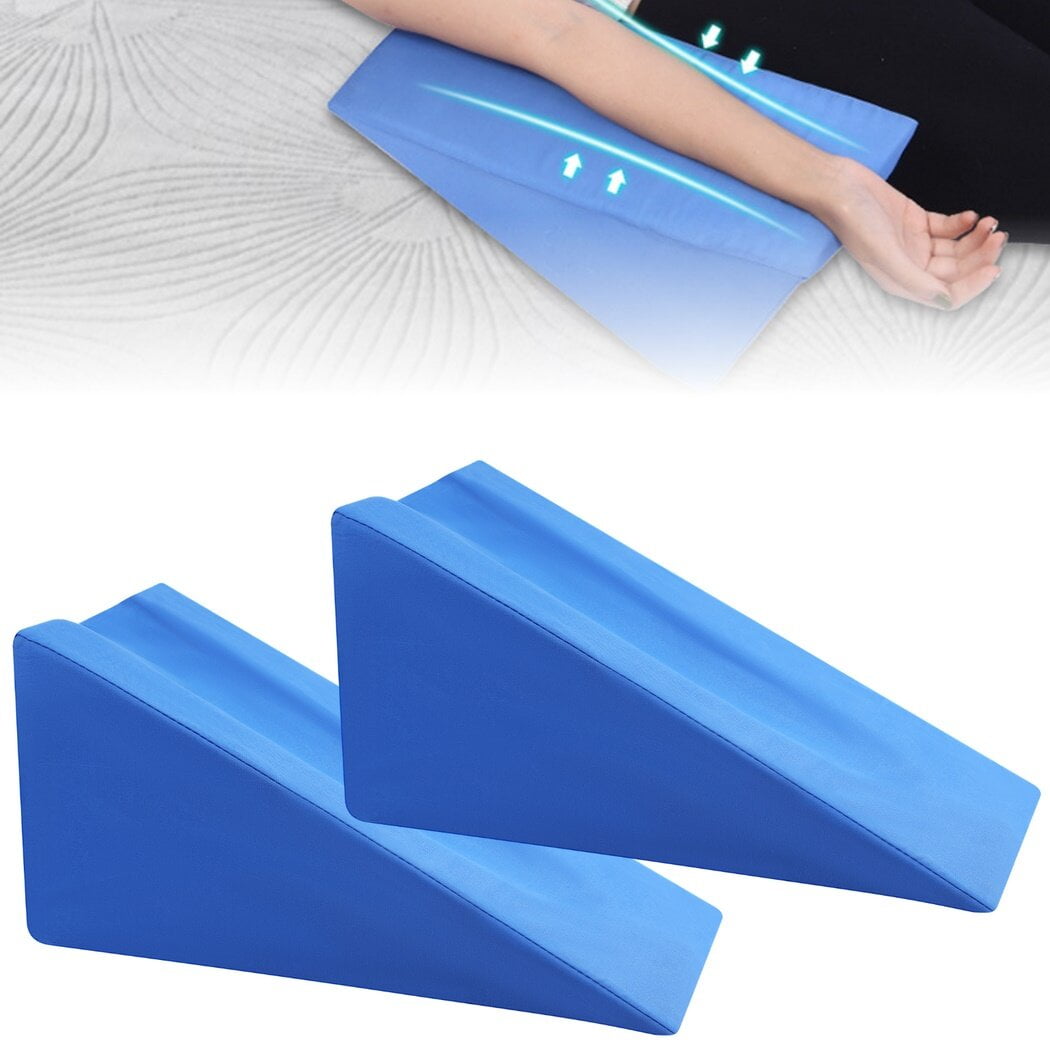 2Pcs Arm Elevator Pillows, Soft Foam Elbow Support Pillows for Bed