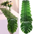 thumbnail image 1 of 2Pcs Artificial Palm Leaves Table Runners, 1 of 7