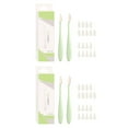 thumbnail image 1 of 2Pcs Artist Blending Tool ABS Blending Stumps with 20 Replacement Sponge Tip For Portrait Detailing Highlighting Shading, 1 of 8