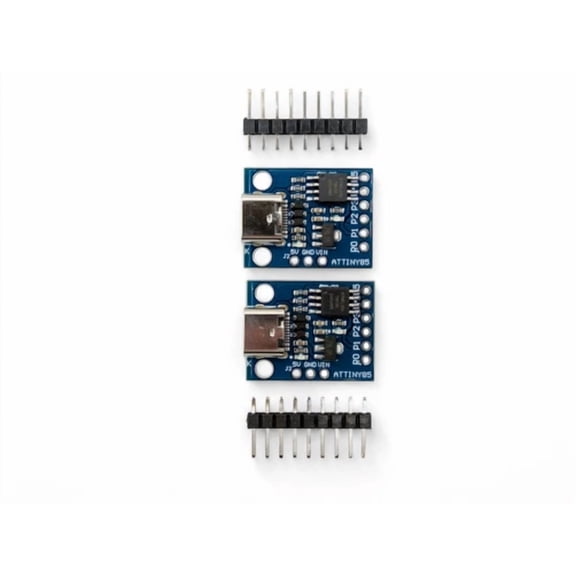 2Pcs Attiny85 Usb-C Development Board For Arduino & Digispark Kickstarter