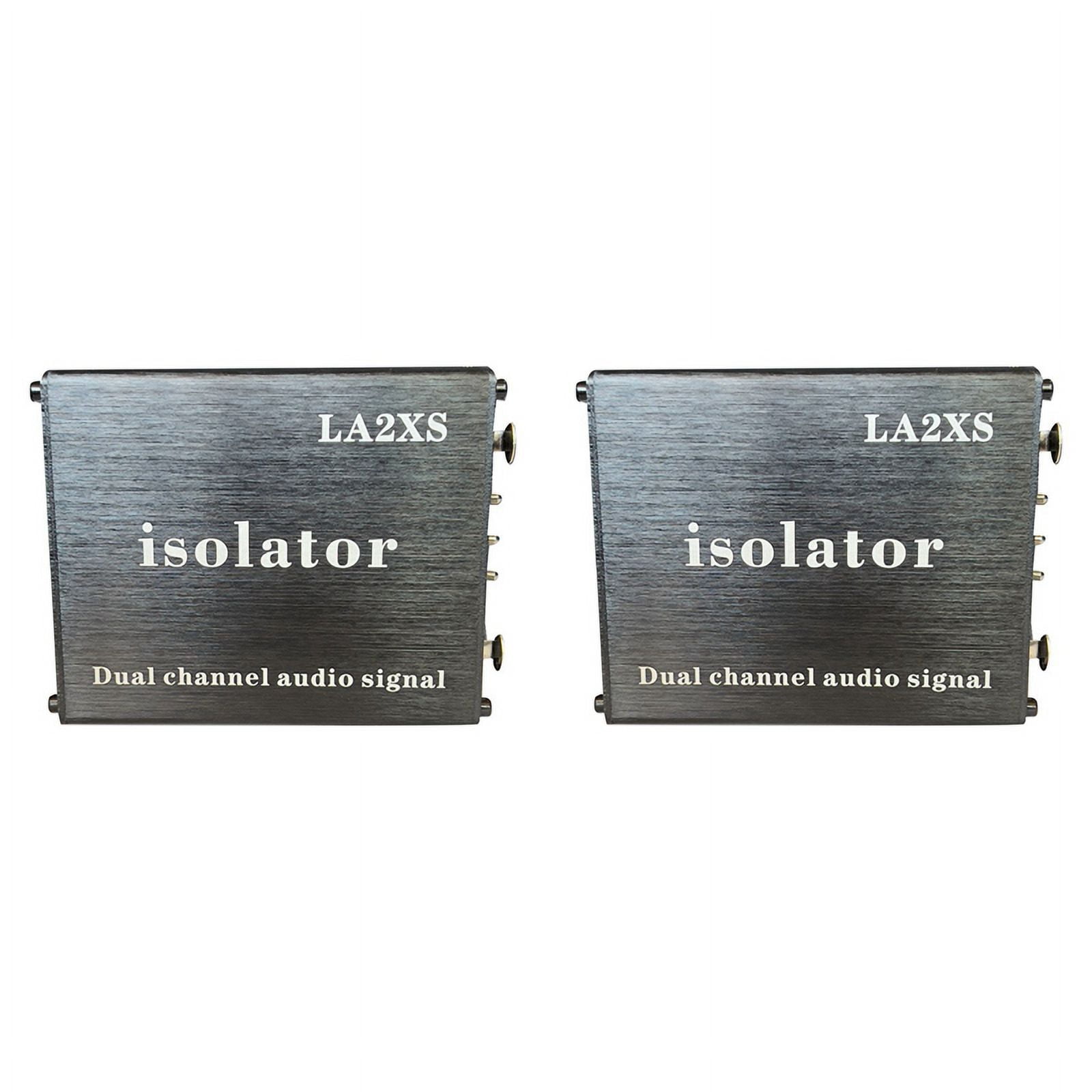 2Pcs Audio Isolator Noise Reduction Filter Eliminates Current Noise