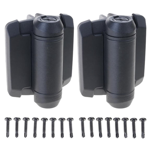 2Pcs Auto Closing Gate Hinge Hardware Heavy Duty Weatherproof Gate Hinges