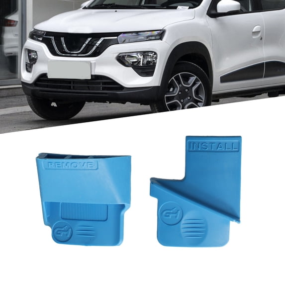 2Pcs Auto Stretch Belt Remover and installer Car Ribbed Drive Belt Removal Tool Blue Plastic Aux Belt Removal installer Tool Set by Coconut Ok
