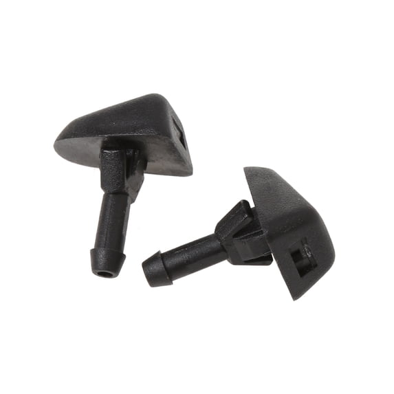 2Pcs Auto Windshield Glass Wiper Nozzle Plastic for Valve for Windscreen Spray H