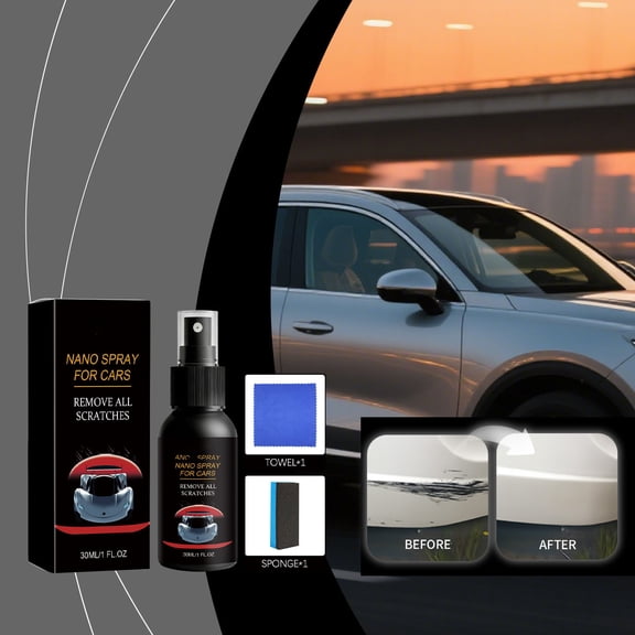 2Pcs Automobile Coating Spray  Ultimate Paint Protection, High-Gloss Shine, Hydrophobic & Dust-Repellent Coating for All Vehicle Exteriors, Easy DIY Car Care