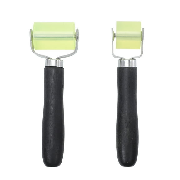 2Pcs Automobile Repacking Sticker Roller Practical Wall Sticker Flatten Roller WUNNO