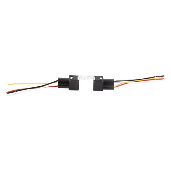 2Pcs Automotive Relay with Wires + Harness Socket Set 12V 30/40 Amp 4-Pin 34820003 by EGOESWELL