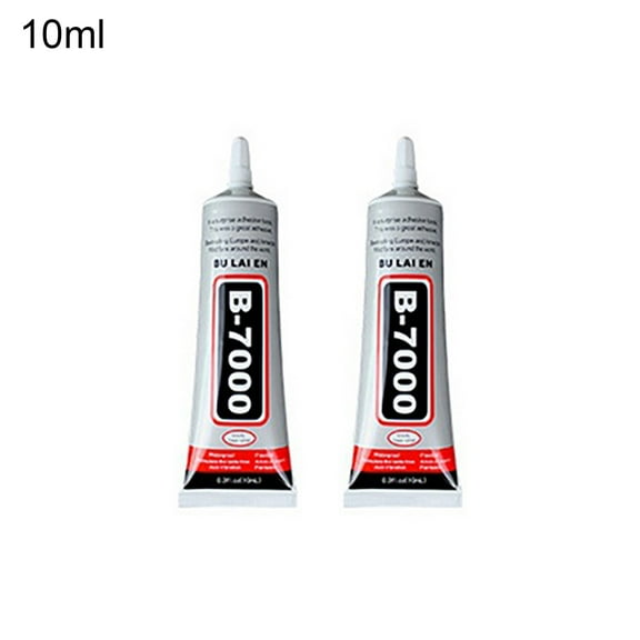 2Pcs B7000 Multi-purpose Glue Semi-fluid Strong Adhesive Waterproof Universal Glue DIY Jewelry Crafts for Metal