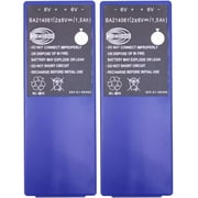 2Pcs BA214061 Battery 6V HBC Radiomatic BA214061 Battery for FUB10AA MN471560 Battery
