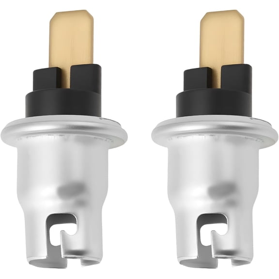 2Pcs BA9S Metal Bulb Holder Dashboard Instrument Compatible with Smiths Compatible with VDO Gauges 989 233 BA9