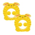 thumbnail image 1 of 2Pcs Baby Shower Cap, Adjustable Kids Hair Washing Shield Protector with Ear Flaps for 0-9 Years, Soft Bath Visor for Toddlers Children, Waterproof Shampoo Cap Keeps Water & Soap Out of Eyes Ears, 1 of 6