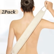 2Pcs Back Scrubber for Shower,MoHern Back Loofah Bath Scrubber Extra Long,Deep Clean & Invigorate Your Skin