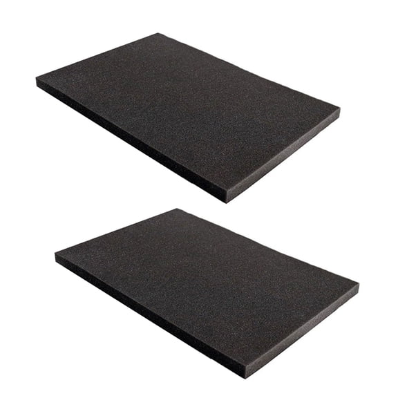 2Pcs Backing Air Conditioners Rain Covers For Window AC Unit Cuttable Drip Cushion Foam Reduction Pad