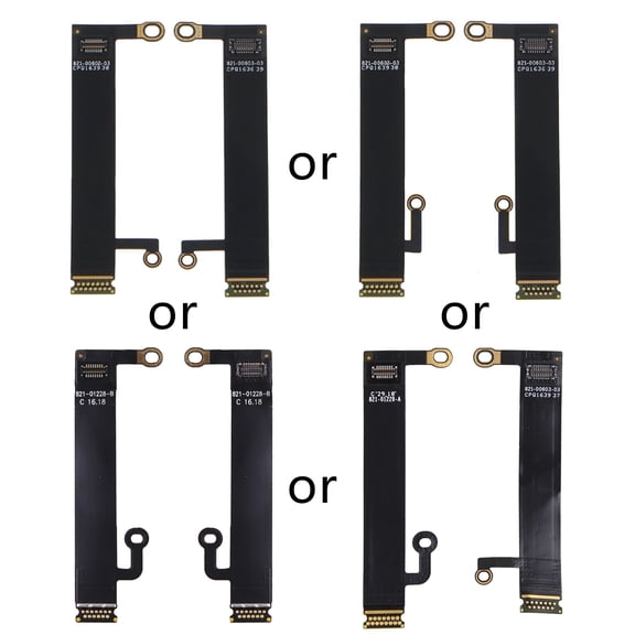 2Pcs Backlight Flex Cable Connector Replacement LED Flex Cable for 13in 15in A1989 A1990 A1706 A1707 A1708