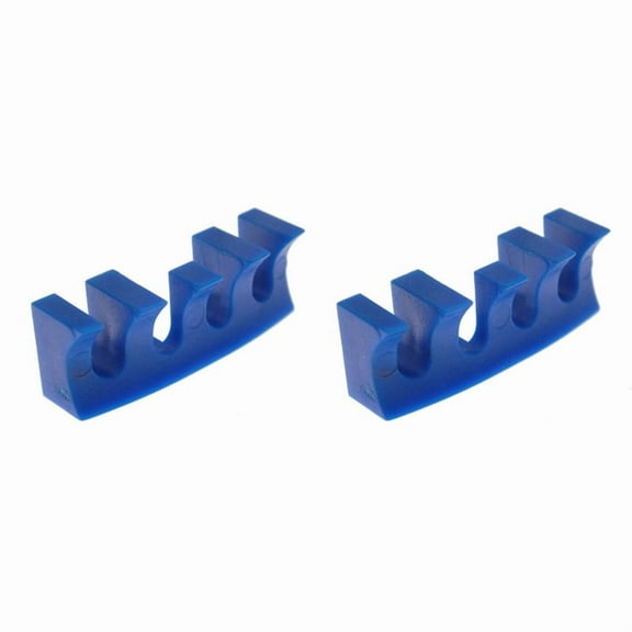 2Pcs Badminton Stringing Machine Tool Racket Load Spreader Adapter Universal Protector Attachment,Blue