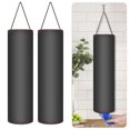 thumbnail image 1 of 2Pcs Bag Holder Dispensers, TSV Waterproof Mesh Garbage Bag, Plastic Bags Hanging Storage Bags Trash bags Holder, Grocery Bag Dispensers Storage Holder for Office Kitchen Home (Black/Flower/Gray), 1 of 5