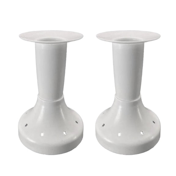 2Pcs Balloon Stand with Base, 5.9 Inch Clear Stick Holder for Bouquet and Party Decoration