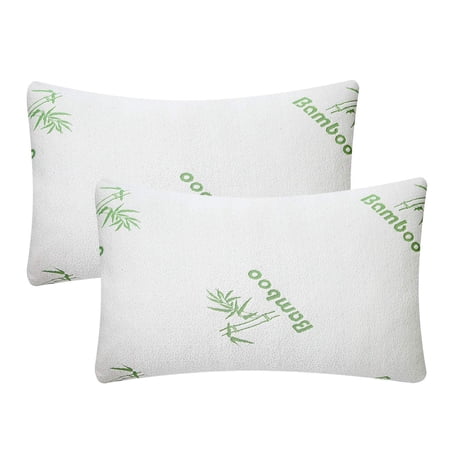 Bamboo Memory Foam Pillows – Set of 2