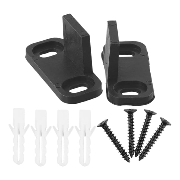 2Pcs Barn Door Floor Guide Adjustable Stay Roller Plastic For Bottom Of Sliding Door Suspension Rail Bracket Wheel Hardware