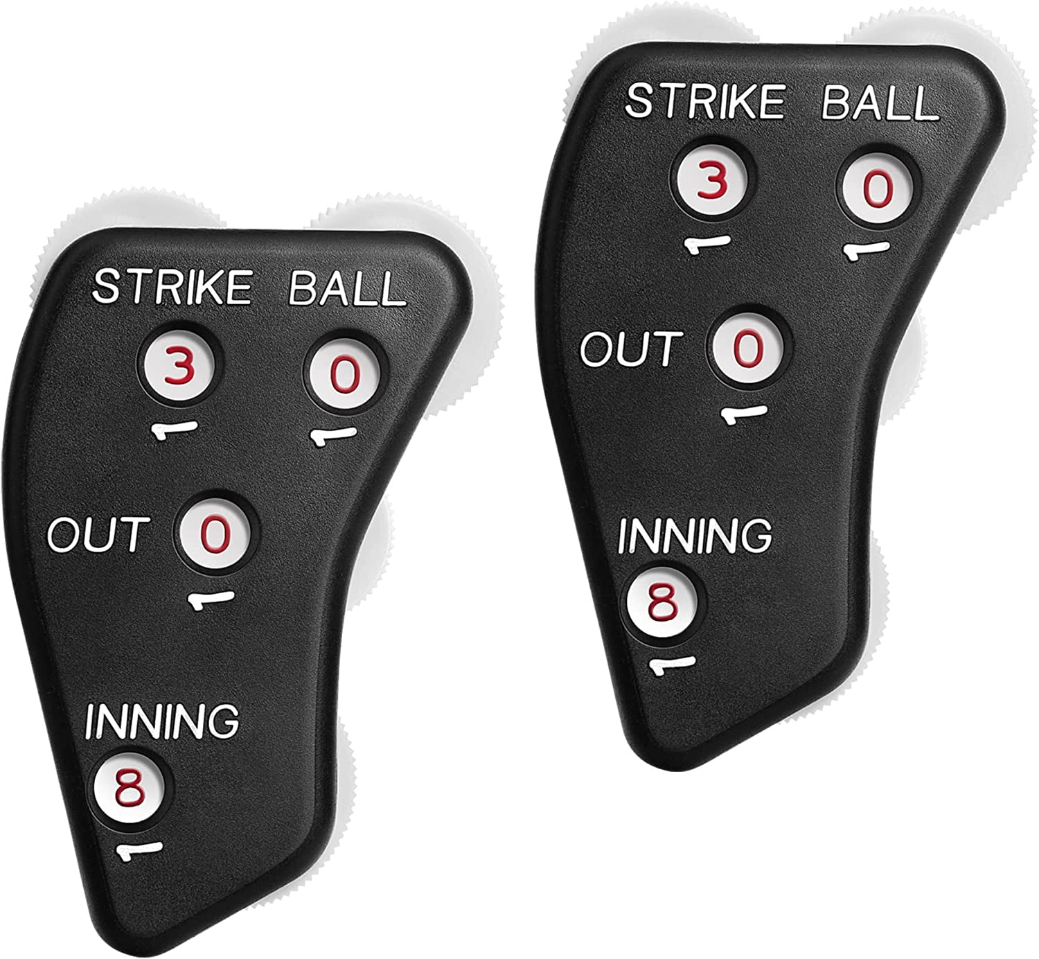 2Pcs Baseball Counter Clicker Umpire Clicker Umpire Gear Baseball