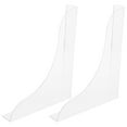 thumbnail image 1 of Raindrops Acrylic Tub Side Splash Guard 2-Pack Thickened Design Bath Accessory for Homeowners Bathroom, 1 of 6