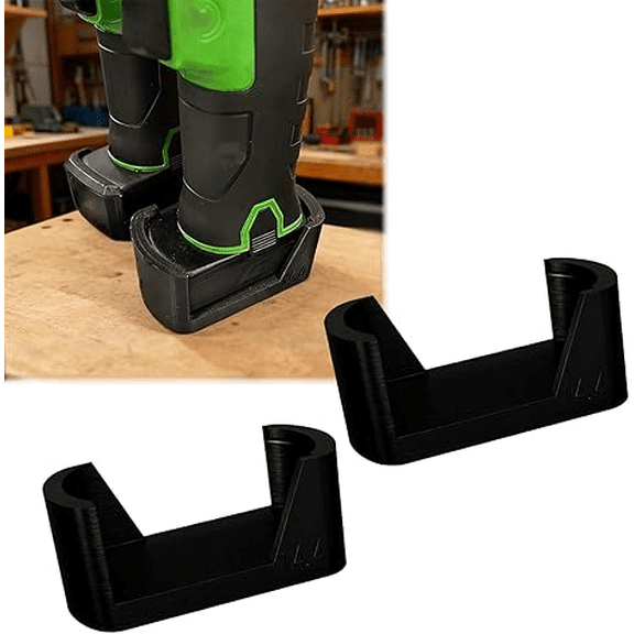 2Pcs Battery Holders Compatible with Snap-On 14.4V Tool Batteries, Providing a Secure Mounting Base Compatible with Various 14.4V Cordless Power Tools