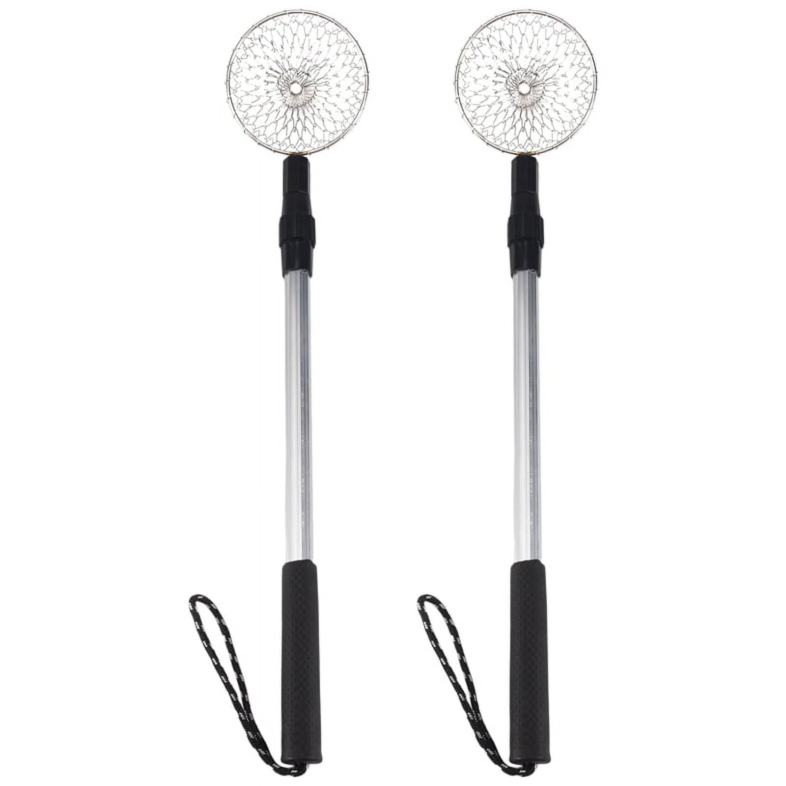 2Pcs Beach Scoop for Collect Seashell Rocks Sifting,Extra Long Telescoping Shovel