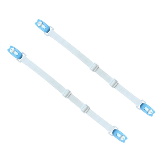 2Pcs Bed Sheet Clip Adjustable Length Straps Quilt Fasteners Straps for Tightly Fit on Bed Sheets and Mattress Sleeve