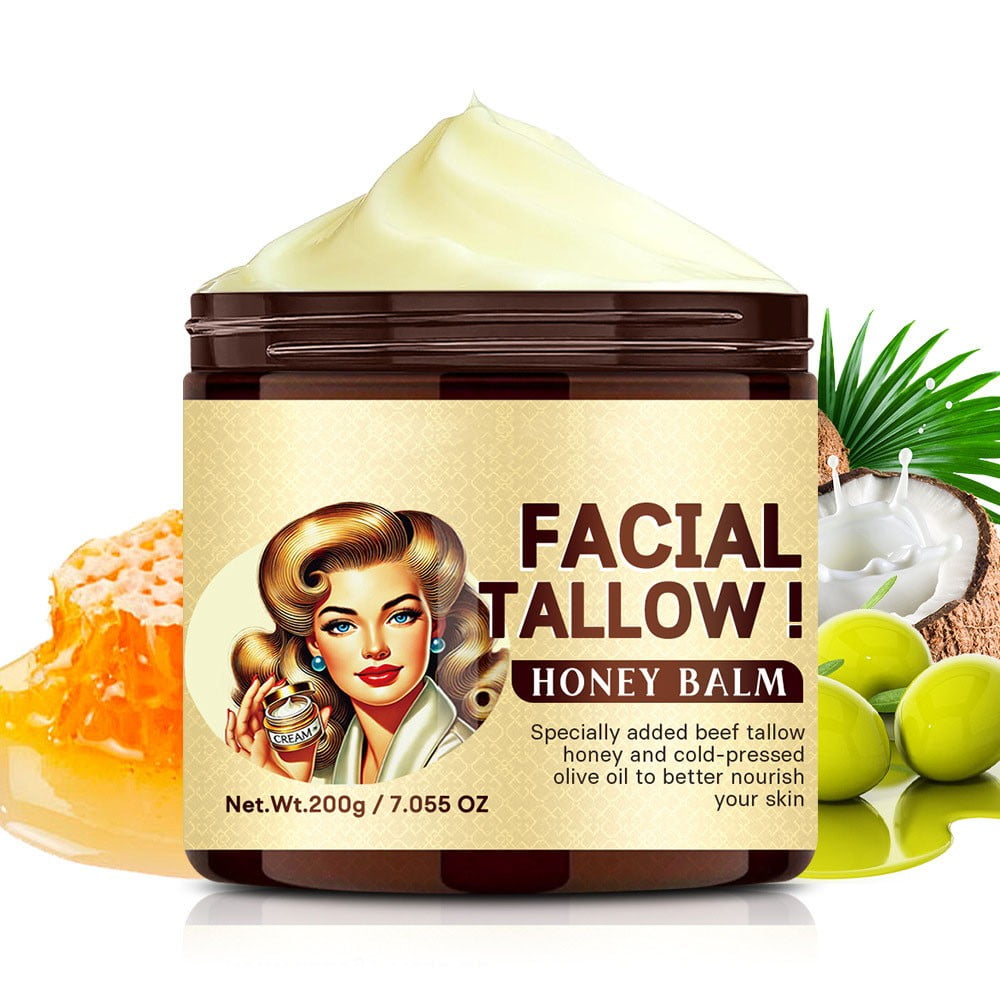 Beef Tallow Creme – Natürliche Hautpflege Mit Rindertalg, Feuchtigkeitsspendend, Für Alle Hauttypen, 2x120g
