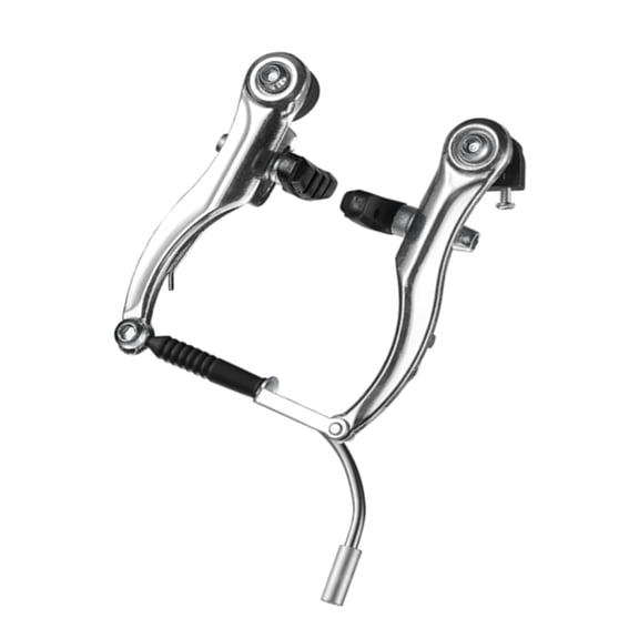 2Pcs Bike Brake Set Bike V-Brake Calipers Aluminum Alloys Handlebars Brake Levers Front & Rear Brakings for Cycling Bike