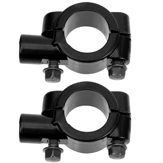2Pcs Bike Mirror Holder Motorbike Mirror Mount Motorcycle Mirror Clips Bike Mirror Mount Bike Supply
