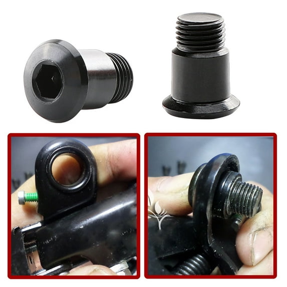 2Pcs Bike Rear Derailleur Bolts Anti-rust Corrosive Resistant Cycling Accessories MTB Bike Shifter Guide Roller Bolt Screw for Bicycle