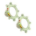 thumbnail image 1 of 2Pcs Bird Cage Mirror Toy With Rotating Sound Wheel Colorful Spinning Rattle & Chew Toy For Budgies, Parakeets, Lovebirds, Conures, Cockatiels & Canaries 3.35", 1 of 5