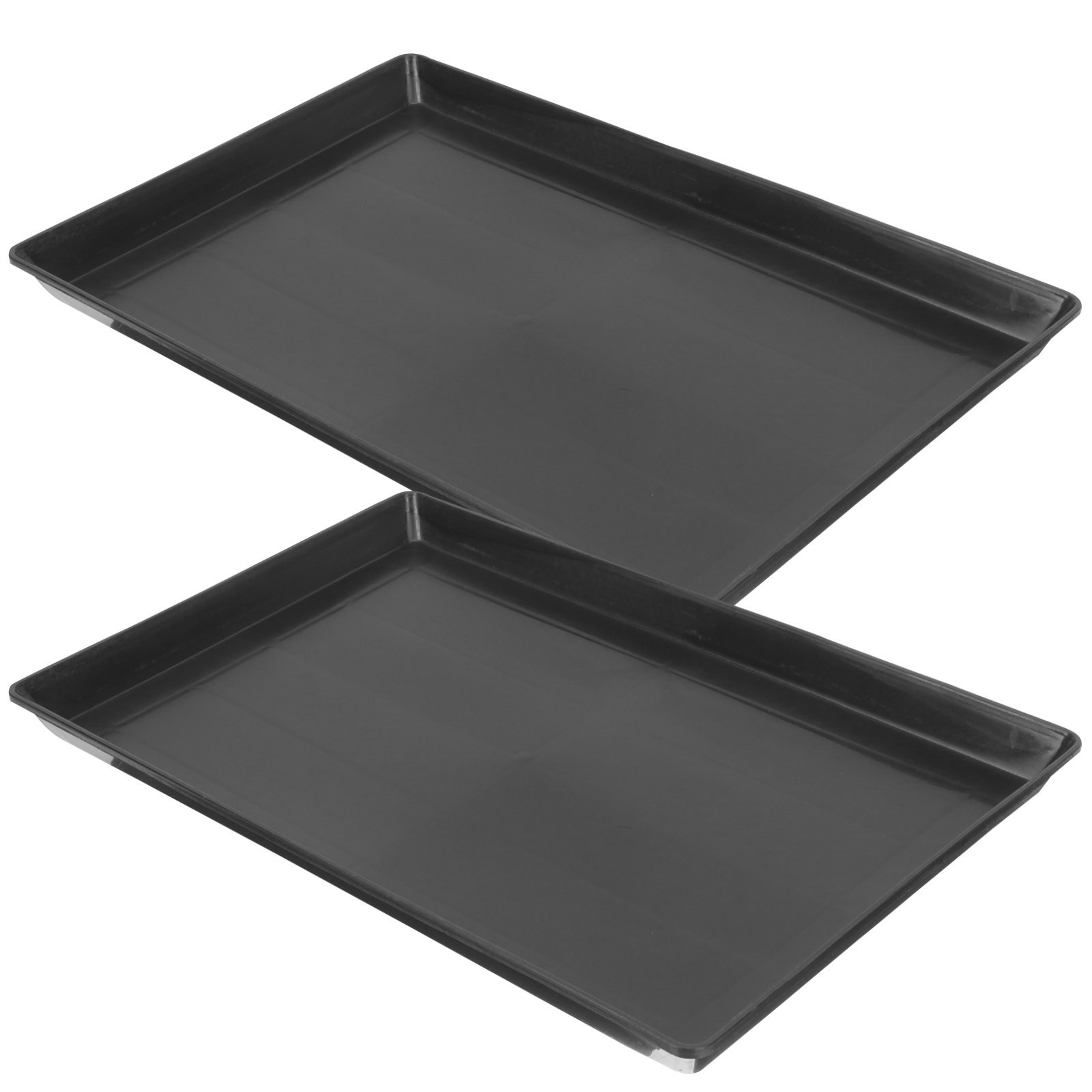 2Pcs Bird Cage Tray Small Dog Crate Tray Parrot Cage Tray Bunny Cage