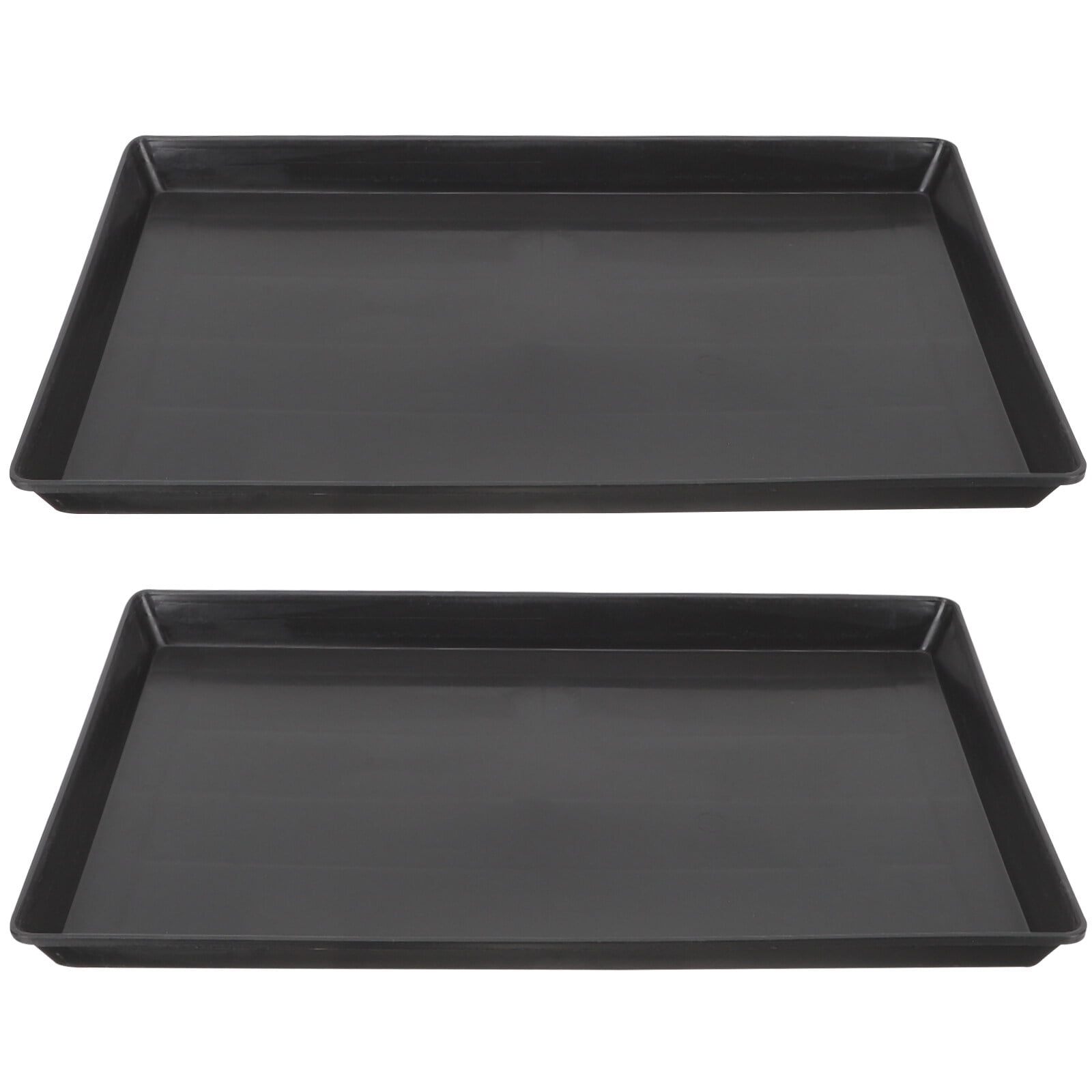 2Pcs Bird Cage Tray Small Dog Crate Tray Parrot Cage Tray Bunny Cage