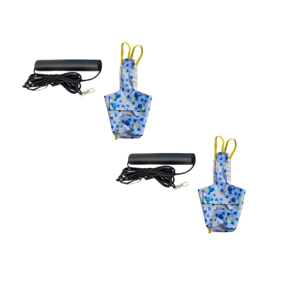2Pcs Bird Leash and Harness for Conures Flight Training and Outdoor Adventure Comfortable Adjustable Strap Leashes Happy 2026!