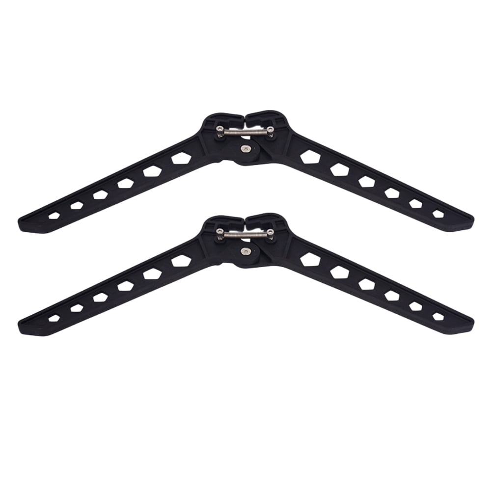 2Pcs Black Archery Bow Kick Stand Holder Legs For 3D Shoot Range Hunting Compound Bow Support