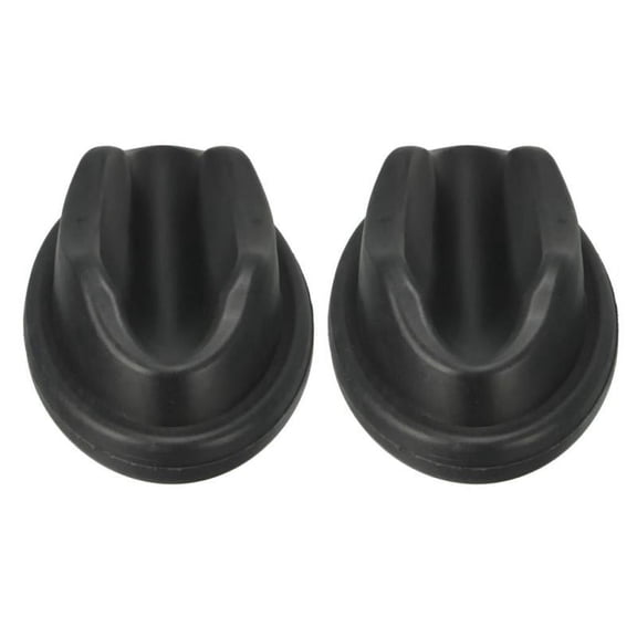 2Pcs Black Bike Wheel Block Non-slip Stabilize Front Stationary Stand Trainer Raiser