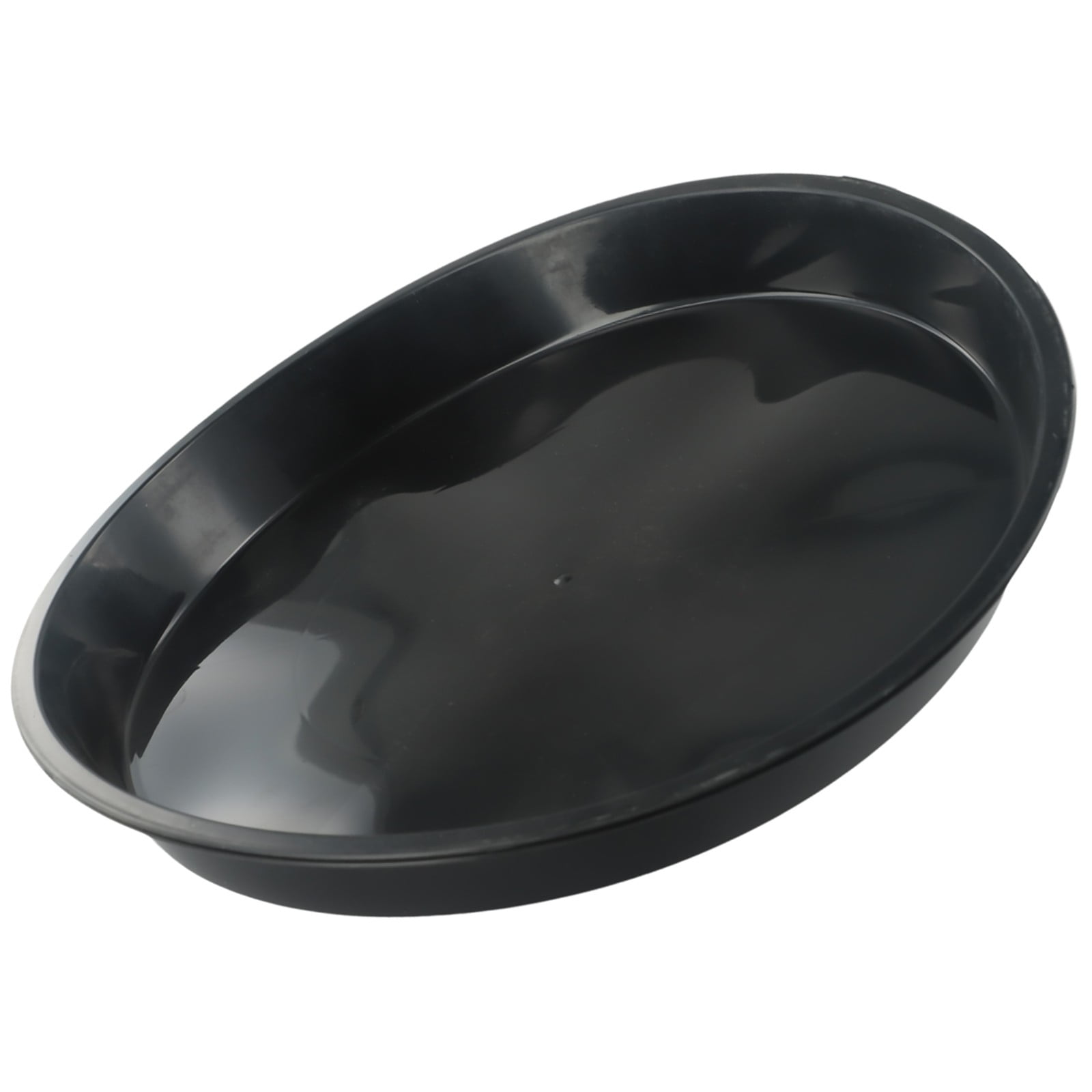 2Pcs Black Plastic Plant Saucers For Pots Round Pp Water Trays For Indoor Outdoor Plants 4/6/7/8/10 Inch Flower Pot Drainage Trays Decor 10 Inch
