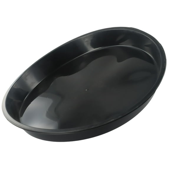 2Pcs Black Plastic Plant Saucers For Pots Round Pp Water Trays For Indoor Outdoor Plants 4/6/7/8/10 Inch Flower Pot Drainage Trays Decor 10 Inch