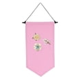 thumbnail image 1 of Uxcell Blank Canvas Banners, Pin Display Wall Banner for Home Decor, Pink, 1 of 7