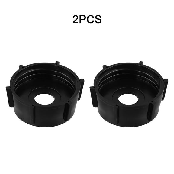 2Pcs Blender Replacement Parts Jar Base Hat Fit For Oster Hard-Wearing Black Plastic Base Bottom Kitchen Appliances Juicers Tool