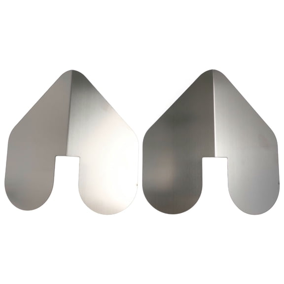 2Pcs Boat Hull Shield Keel Guard Bow Keel Guard Protects Wear Resist Boat Bow Protector Rust Proof For Boats Ships