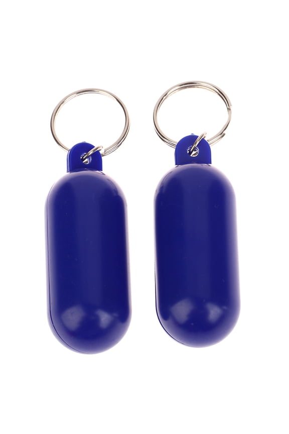 2Pcs Boat Kayak Floating Keyring Buoyant Sailing Boat Float Canal Keychain For Boating Fishing Kayaking Rafting Surfing