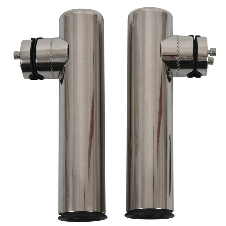  2Pcs Stainless Steel Fishing Rod Holders for Boat